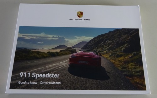 Owner manual porsche - owner's, 911