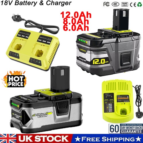12ah 8ah 6ah battery for - 12ah, ryobi