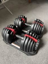 adjustable pair dumbbells 24kg