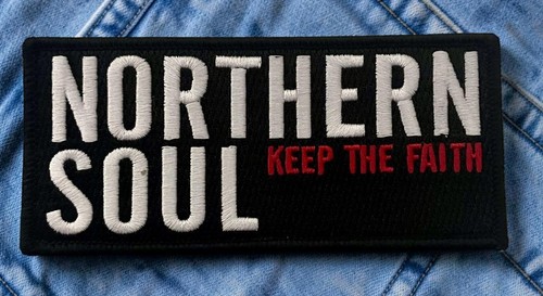 Northern soul iron patch - northern,