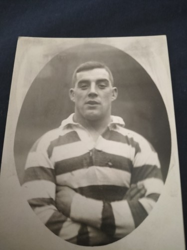 Vintage rugby league postcard - rugby,