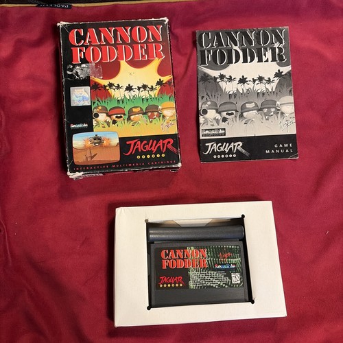 Atari jaguar cannon fodder - atari, jaguar: