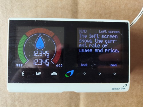 British gas smart - gas, meter