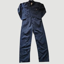 Vtg Dickies blue workwear Mechanic coverall Overalls L T