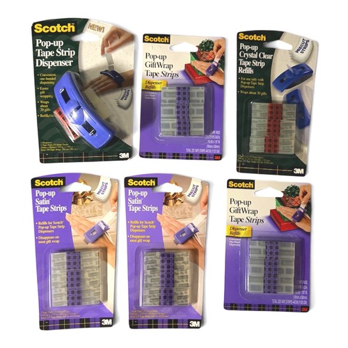 Scotch pop tape strip - tape,