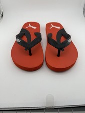 Puma Red Flip-Flops Youth Size