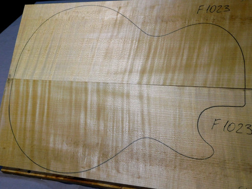 Flame maple carved top - carved, for