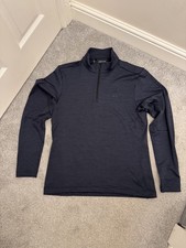 J.LINDEBERG DESTRY 1/4 ZIP GOLF MIDLAYER - LARGE