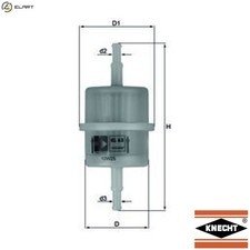 FUEL FILTER KL 63 OF FOR SKODA