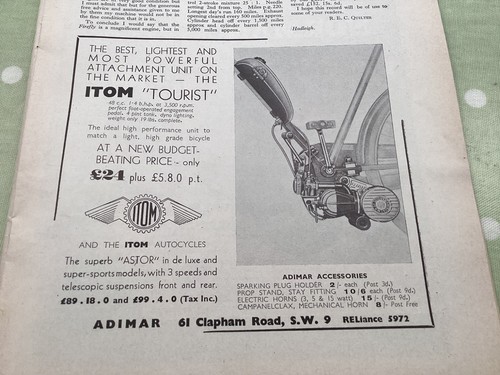 Itom tourist 1955 - itom,