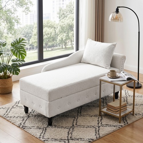 Storage chaise lounge chair - lounge,