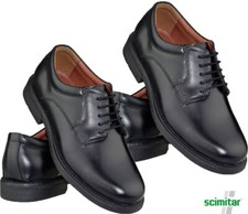 Mens leather smart oxford - smart, lace