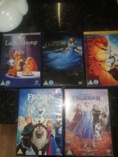 Disney DVD Movie Bundle x5