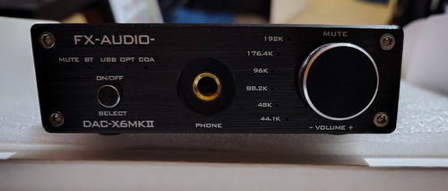 Audio dac mkii digital - dac-x6,