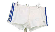 Adidas Short Shorts White Blue