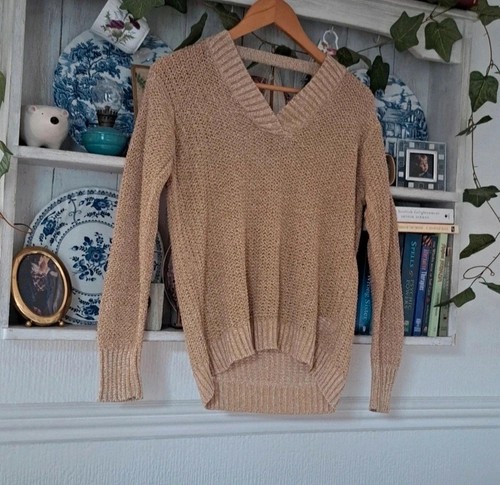 Ladies next neck gold - ladies, knit