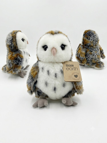Bbc earth owl - soft, toy