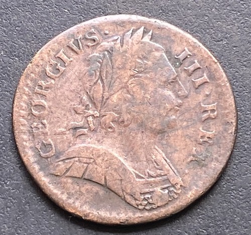 1773 george iii farthing - 1773,