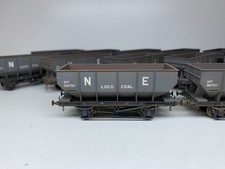 Fantastic HORNBY R6017 NE 20T LOCO COAL HOPPER Pro Weathered - 3 Links - Unrun