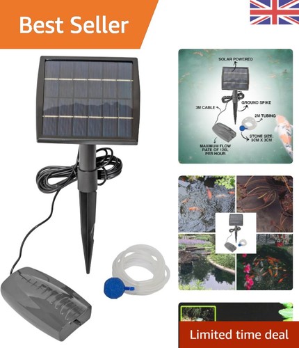 Solar pond oxygenator - solar,