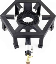 Cast Iron Gas Boiling Ring Large Burner Outdoor Stove Camping Cooker 8kW SGB-08