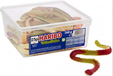 Haribo giant snakes yellow - haribo,