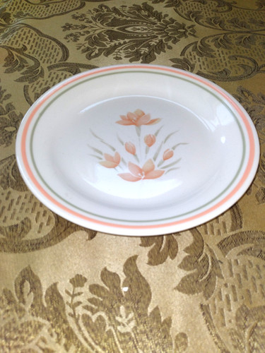 Corelle peach floral - corelle,