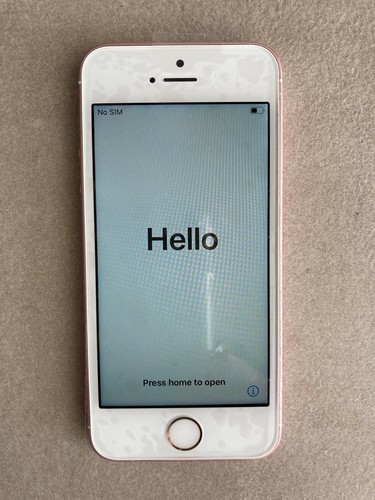 Iphone 32gb rose gold - se,