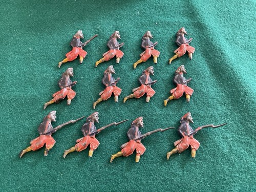 Miniature lead soldiers - lead,
