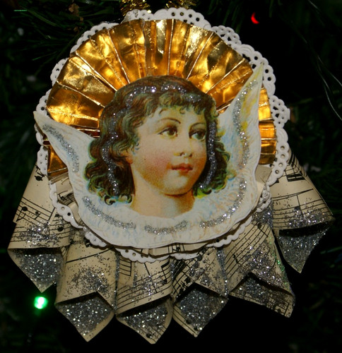 Victorian angel christmas - victorian,