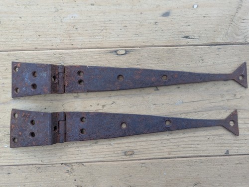 Antique wrought iron - antique, hinges