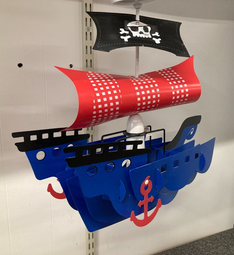 Pirate ship pendant lampshade - ship,