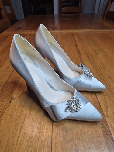 Jenny packham silver satin - packham,