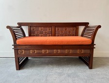 Sheesham Wood 2 Seater Sofa
