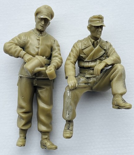 German tank crew rest resin - crew, at