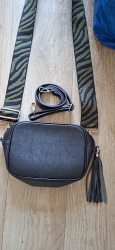 Borse pelle black leather - pelle,
