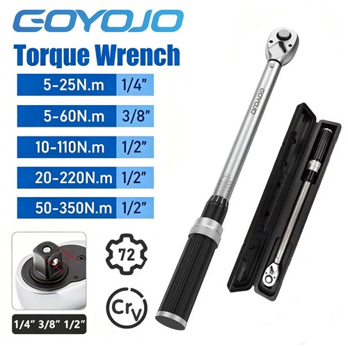 Torque wrench 8 1 2 - torque, 3/8