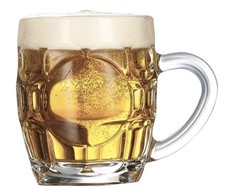 4 X Dimple Half Pint Tankards