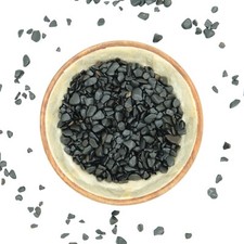 Black Tourmaline Chips Small Crystals Mini Chips Crafts Tiny Gemstone 2-8mm