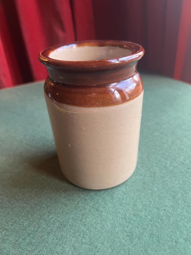 Vintage stoneware small - , crock