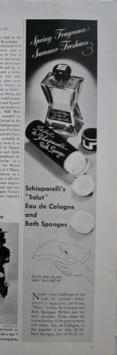 1940 salut schiaparelli eau - 1940,