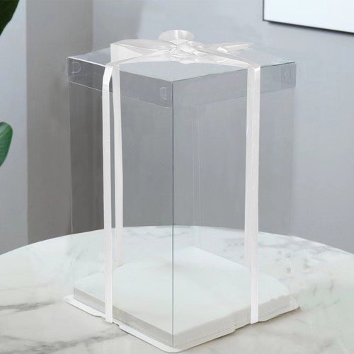 Square clear pvc gift - square,