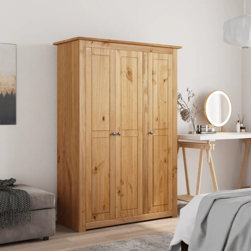 Walplus door pine wardrobe - pine,