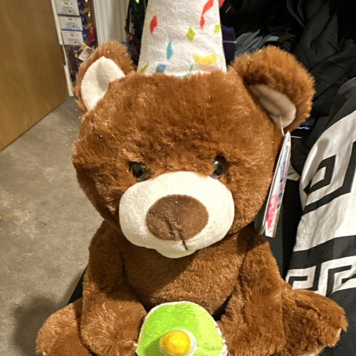 Happy birthday singing bear - singing,