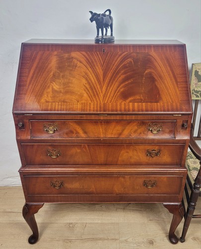 Vintage writing bureau desk - vintage,