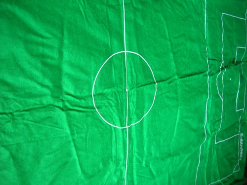 Nice green pitch subbuteo - green,