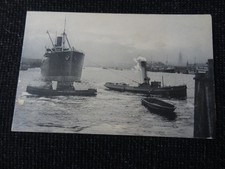 Social History Postcard Steam