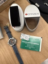 Citizen Promaster Watch 3740 S. ANALOG DEPTH METER Vintage 90s Rare Nos
