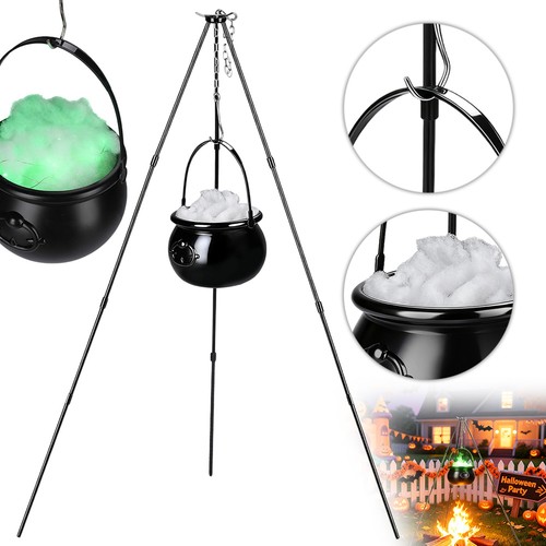 Halloween witch cauldron - halloween,