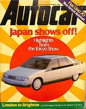 AUTOCAR MAGAZINE 05-NOV-83 -